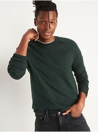 Old Navy Crew-neck raglan-sleeve sweater for men offer