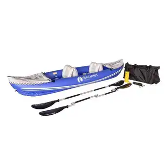 Royal Distributing Blue woods escape full pvc 2-seater inflatable kayak offer