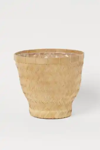 H&M Bamboo plant pot offer