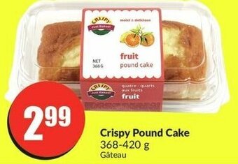 FreshCo Crispy Pound Cake 368-420g offer