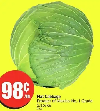 FreshCo Flat Cabbage 2.16kg offer