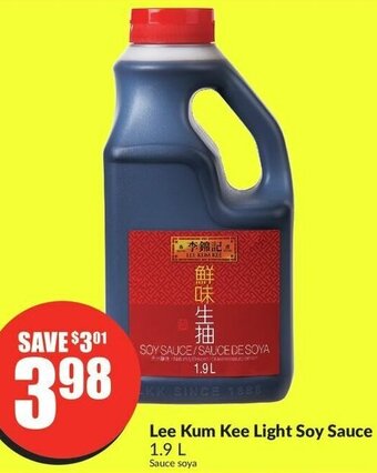FreshCo Lee Kum Kee Light Soy Sauce 1.9 L offer
