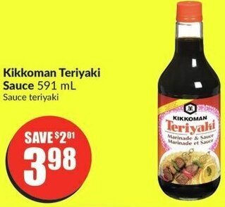 FreshCo Kikkoman Teriyaki Sauce 591 ml offer