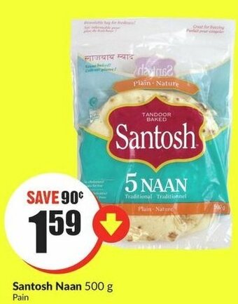 FreshCo Santosh Naan 500g offer