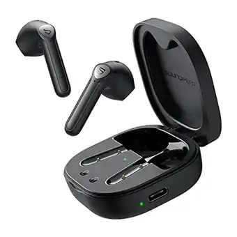 Amazon Soundpeats wireless earbuds bluetooth 5.2 wireless charging qcc3040 wireless ear buds aptx-adaptive earphones with 4-micropho offer