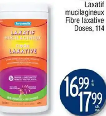 Jean Coutu Laxatif Mucilagineux Fibre Laxative Doses, 114 offer