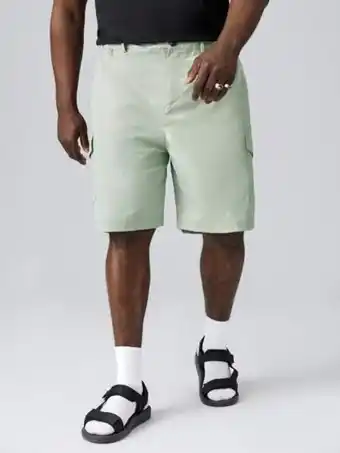 SheIn Shein men flap pocket side shorts offer