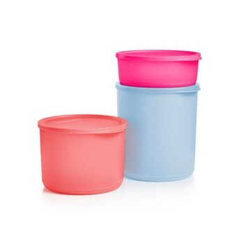 Tupperware Basic bright large round 3-pc. set offer