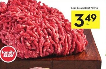 Foodland Lean Ground Beef offer
