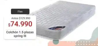 Easy Colchón 1.5 Plazas Spring III oferta