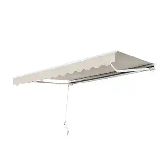 Toldo con brazo retractil terrazas 2x1.5 mts beige