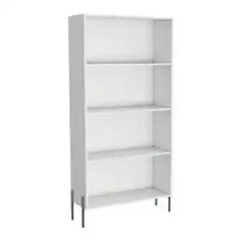Abcdin Librero tuhome white collection blanco oferta