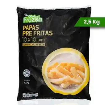 Supermercado El Trébol Papas prefritas golden 12 mm 2.5 kg oferta