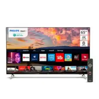Abcdin Led philips 65" ultra hd smart tv 65pud7625 oferta