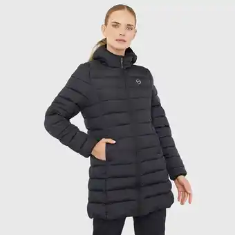 Corona Parka outdoor larga negra - mujer oferta