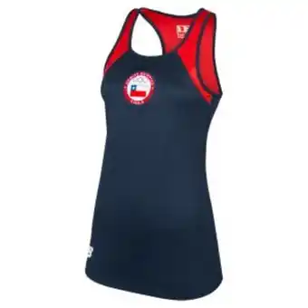 Sparta Polera sin mangas entrenamiento mujer new balance team chile roja oferta