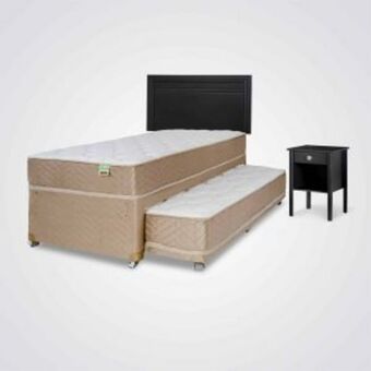 Colchones Celta Cama nido bamboo 1.5 plazas + set liverpool oferta