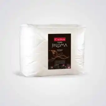 Colchones Celta Plumón paloma 220 hilos liso color crudo 1,5 plazas c/funda oferta