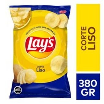 Unimarc Papas fritas lay's corte liso bolsa 380 g oferta