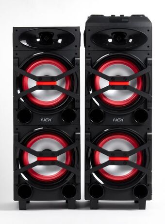 Paris Parlante doble karaoke bluetooth ravaset 10" sps1022 oferta