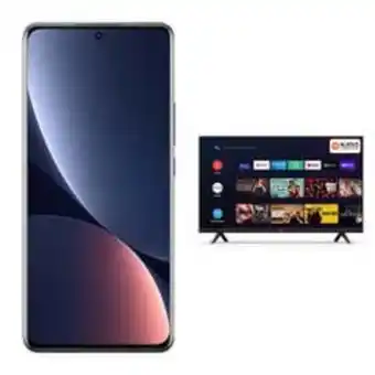 Abcdin Celular xiaomi 12 pro 256 gb gris 6,73 pulgadas liberado + led xiaomi 32” p1 hd android smart tv oferta