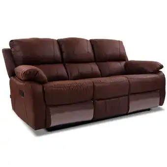 Paris Rosen sofá reclinable orson 3 cuerpos brandy oferta