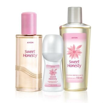 Avon Pack sweet honesty perfumes + desodorante oferta