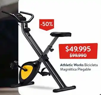 Lider Athletic Works Bicicleta Magnética Plegable oferta