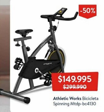 Lider Athletic Works Bicicleta Spinning MTDP-BC4130 oferta