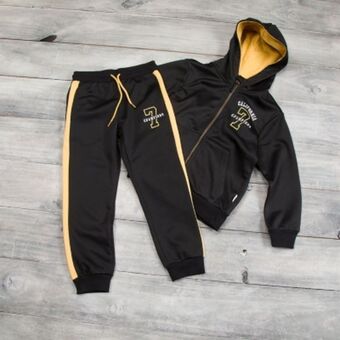 Falabella Conjunto 2 piezas polerón + pantalón de buzo niño oferta