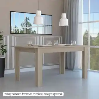 Falabella Mesa de comedor portofino rovere oferta