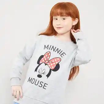 Corona Polerón minnie long gris - niña oferta