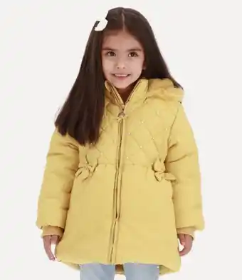 Limonada Parka rhombuses and strass niña mostaza oferta