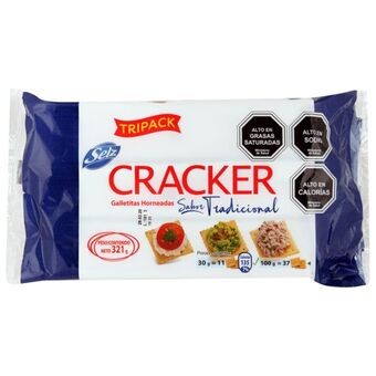 Santa Isabel Galletas cracker horneadas 321 g oferta