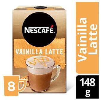 Santa Isabel Café nescafé vainilla latte 148g 8 sobres oferta