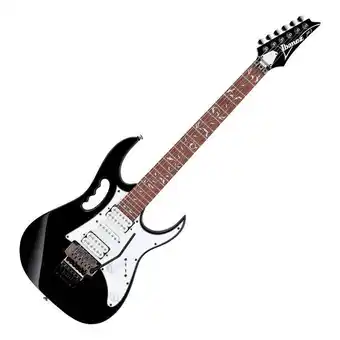 Guitarra eléctrica ibanez jemjr steve vai signature - black