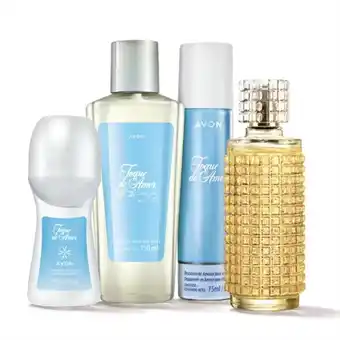Avon Pack toque de amor perfumes + desodorantes oferta