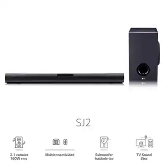 Falabella Soundbar lg sj2.dchl oferta