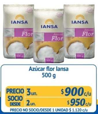 Alvi Azúcar Flor Lansa 3un. x 500g oferta