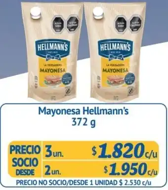 Alvi Mayonesa Hellmann's 2un. x 372g oferta