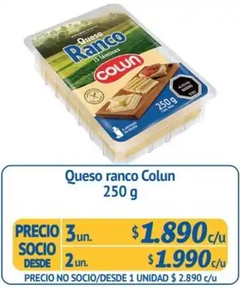 Alvi Queso Ranco Colun 2un. x 250g oferta