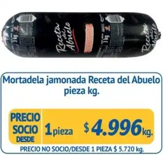 Alvi Mortadela Jamonada Peceta del Abuelo Pieza oferta