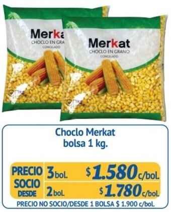 Alvi Choclo Merkat Bolsa 2bol. x 1kg oferta