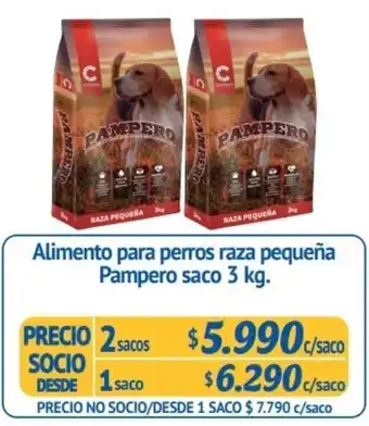 Alvi Alimento para Perro Raza Pequeña Pampero Saco 2sacos x 3kg oferta