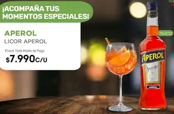 Tottus Aperol Licor Aperol oferta