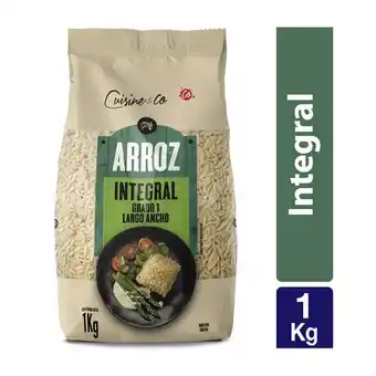 Arroz integral grado 1 largo y ancho 1 kg