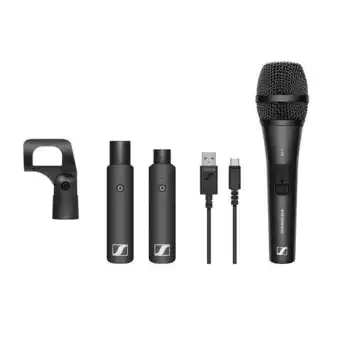 Sistema de micrófono de mano inalámbrico sennheiser xsw-d vocal set