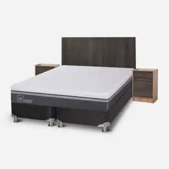 CIC Box spring 2 plazas ortopedic advance base dividida 5 zonas + set espresso oferta