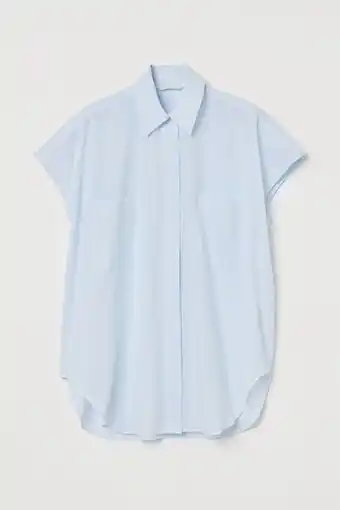 H&M Blusa de algodón sin mangas oferta