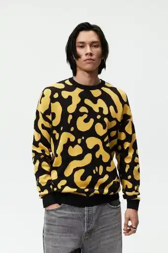 Zara Jersey jacquard estructura oferta